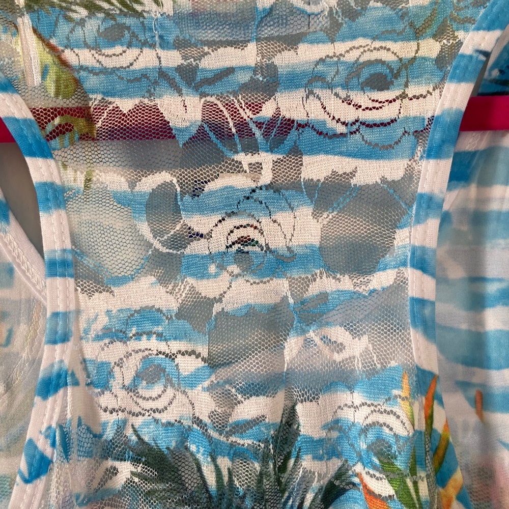 India Boutique Tropical Flamingo Dress - Picture 4 of 8